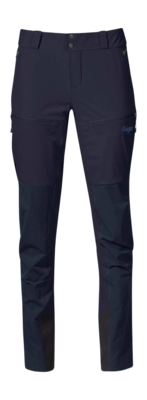 Trousers Bergans Women Rabot Softshell Pants Navy Blue