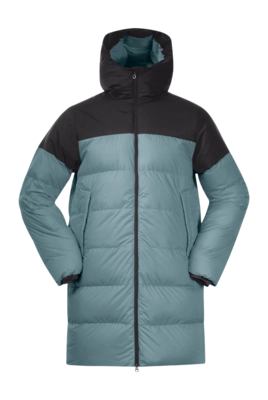 Jacket Bergans Unisex Oslo Urban Down Parka Grey Sage/Black