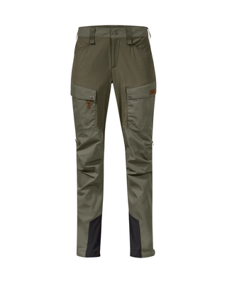 Pantalon Bergans Women Nordmarka Favor Outdoor Pants Green Mud/Dark Green Mud