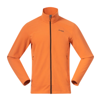 Vest Bergans Men Finnsnes Fleece Jacket Faded Orange