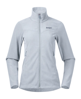 Zip Sweatshirt Bergans Women Finnsnes Fleece Jacket Husky Blue