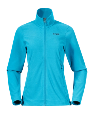 Gilet Bergans Women Finnsnes Fleece Jacket Aqua Lagoon