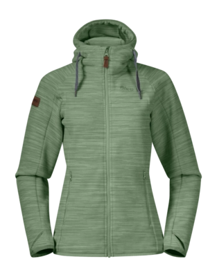 Sweatjacke Bergans Hareid Fleece Jacket Damen Jade Green