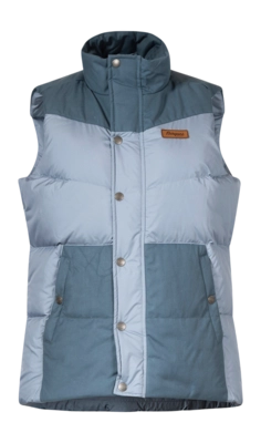 Weste Bergans Nordmarka Outdoor Down Vest Damen Husky Blue/Orion Blue