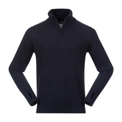 Pullover Bergans Ulriken Light Merino Jumper Herren Navy Blue