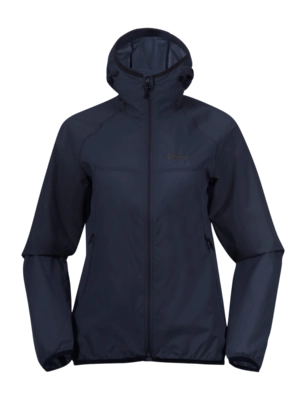 Jacke Bergans Vaagaa Windbreaker Jacket Damen Navy Blue