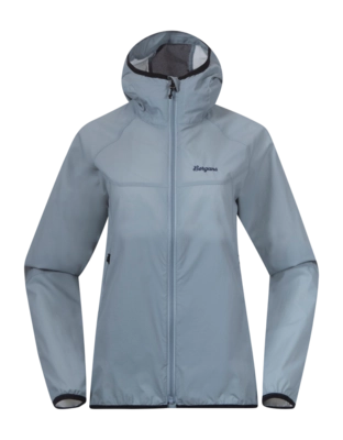 Jacke Bergans Vaagaa Windbreaker Jacket Damen Husky Blue