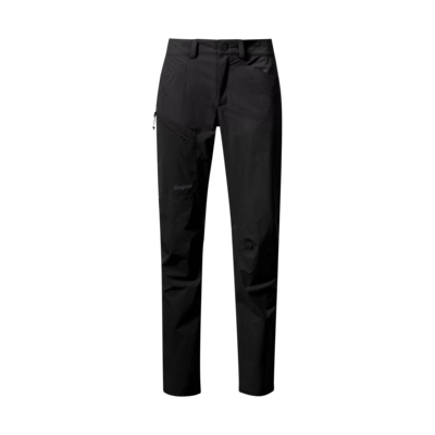 Broek Bergans Women Vaagaa Light Softshell Pants Black