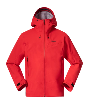 Jacket Bergans Men Rabot Allround 3L Shell Jacket Fire Red