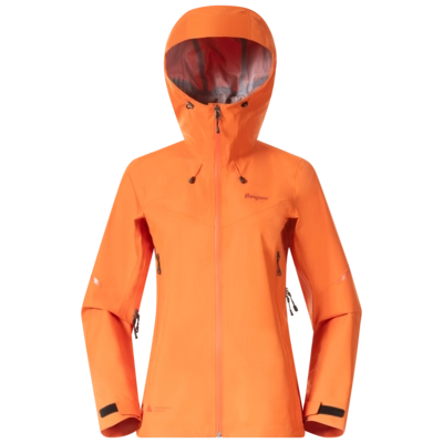 Jacket Bergans Women Rabot Light 3L Shell Jacket Alert Orange
