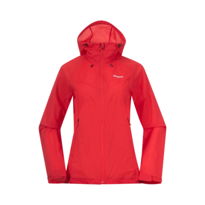 Jacket Bergans Women Rabot Windbreaker Jacket Fire Red