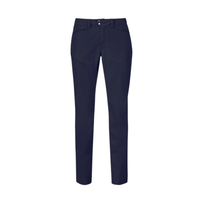 Broek Bergans Women Rabot Light Softshell Pants Navy Blue