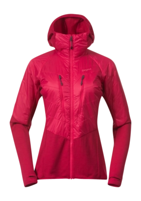Jacket Bergans Women Tind Light Insulated Jacket Alpine Rose