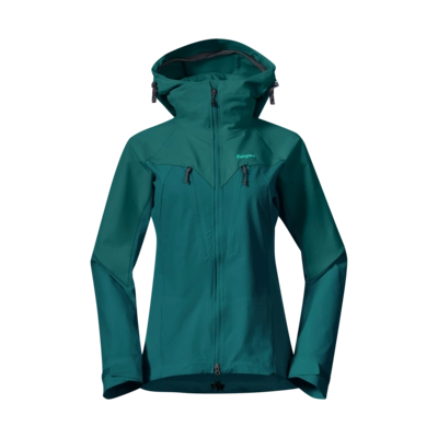 Jacket Bergans Women Tind Softshell Jacket Malachite Green