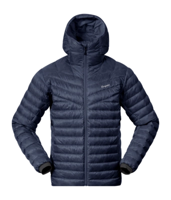 Jacket Bergans Men Rabot Light Down Jacket Hood Navy Blue 25