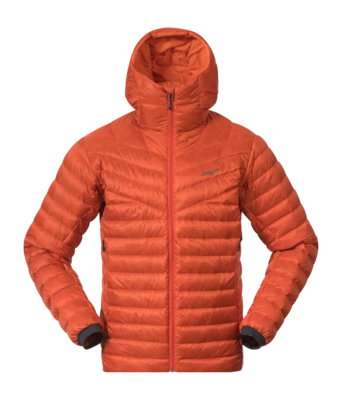 Jacket Bergans Men Rabot Light Down Jacket Hood Lava 25