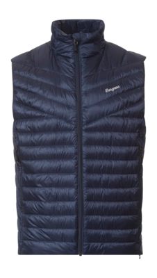 Body Warmer Bergans Men Rabot Light Down Vest Navy Blue 25