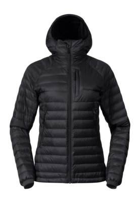 Jas Bergans Women Vaagaa Light Down Jacket Hood Black