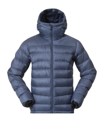 Jacke Bergans Vaagaa Allround Down Jacket Herren Granite Blue