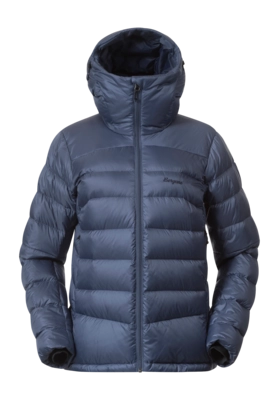 Jacket Bergans Women Vaagaa Allround Down Jacket Granite Blue