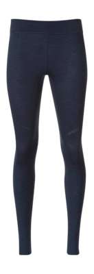 Leggings Bergans Women Inner: Pure Merino Tights Navy Blue