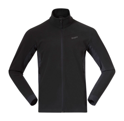 Gilet Bergans Homme Rabot Fleece Midlayer Jacket Black