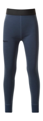 Leggings Bergans Inner: Dual Merino Kids Tights Kinder Granite Blue