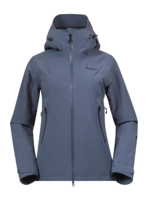 Veste Bergans Femme Oppdal Insulated Jacket Granite Blue