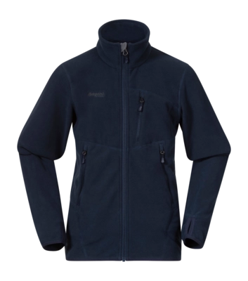 Gilet Bergans Garçons Runde Youth Jacket Navy Blue