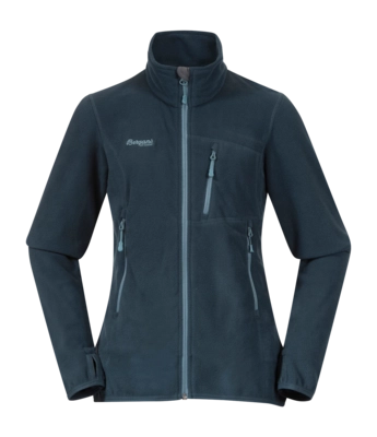 Gilet Bergans Fille Runde Youth Girl Jacket Orion Blue/Smoke Blue