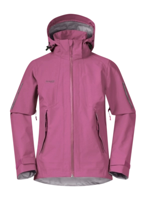 Veste Bergans Fille Sjoa 3L Youth Girl Jacket Ruby Purple