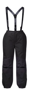 Pantalon de Ski Bergans Enfant Lilletind Insulated Kids Pants Black/Dark Shadow Grey