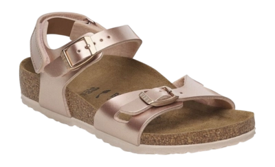 Sandaal Birkenstock Kids Rio AS Birko-Flor Electric Metallic Copper Narrow