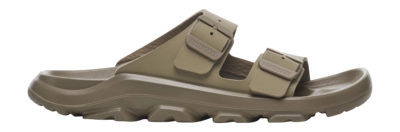 Sandals Birkenstock Unisex Mogami Terra Stealth 2-Strap Birko-Flor Apex Faded Khaki Regular