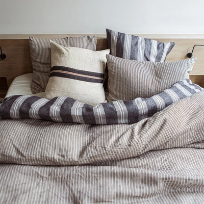 Bettwäsche Libeco San Gabriel Stripe Leinen