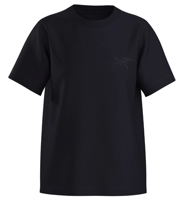 T-Shirt Arc'teryx Women Kragg Cotton Little Bird Crew SS Black Black