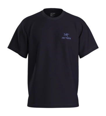 T-Shirt Arc'teryx Men Kragg SL Cotton Bird Word SS Black Electra