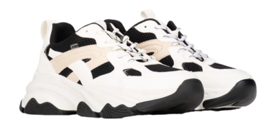 Sneaker POSH by Poelman Women Gigi White With Combination