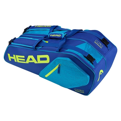 Sac de Tennis HEAD Core 6R Combi Blue Yellow
