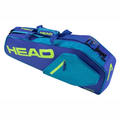 Sac de Tennis HEAD Core 3R Pro Bag Blue Yellow