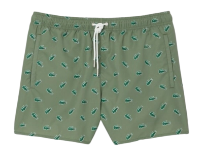 Maillot de Bain Lacoste Men MH7188 Khaki Multico