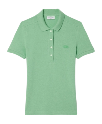 Polo Lacoste Women PF5462 Slim Fit Basilic Chine