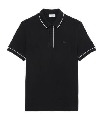 Polo Lacoste Homme PH8184 Coupe Régulière Noir