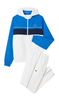 Trainingspak Lacoste Men WH2661 White Gipsy Blue Navy Blu