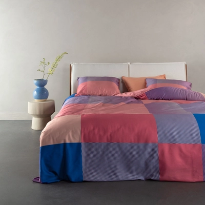 Dekbedovertrek Essenza Femi Summer Mauve Satijn