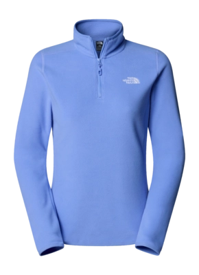 Vest The North Face Women 100 Glacier 1/4 Zip Virtual Blue