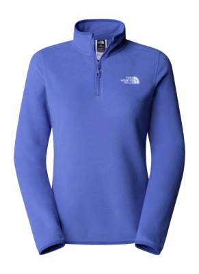 Gilet The North Face Femme 100 Glacier 1/4 Zip Indigo Plum