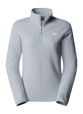 Vest The North Face Women 100 Glacier 1/4 Zip TNF Light Grey Heather /