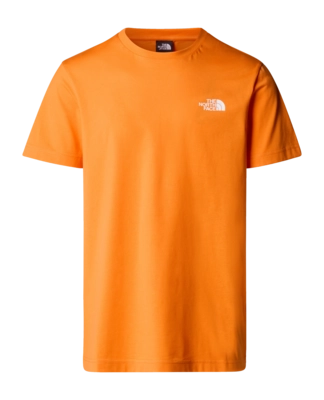 T-Shirt The North Face Homme S/S Simple Dome Tee Digital Orange