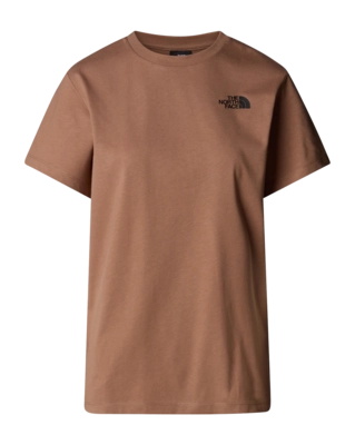 T-Shirt The North Face Femme S/S Box NSE Relaxed Tee Latte / TNF White